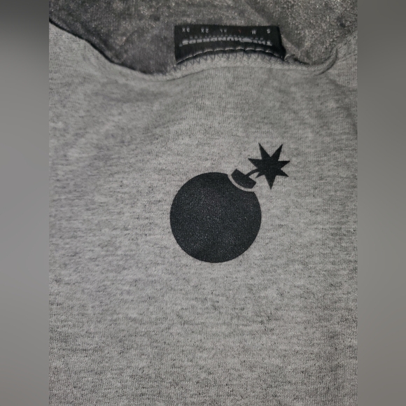 The Hundreds 80s Horror inspired grey tank top size Large - Picture 4 of 5